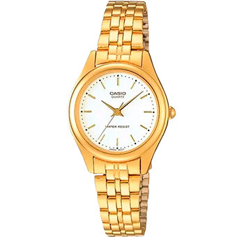 LTP-1129N-RELOJ CASIO P/M DORADO DAMA-7ARDF