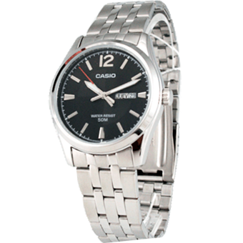 MTP-1335D-RELOJ CASIO P/M ACERO D/CALENDARIO 50M.-1AVDF