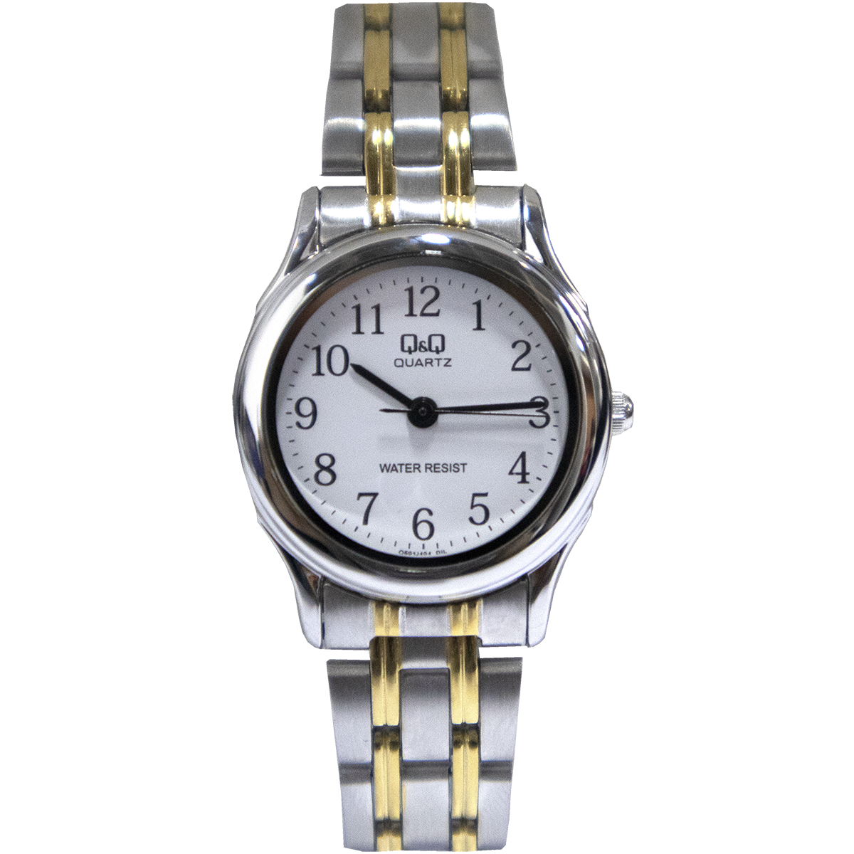 Q591J-RELOJ Q&Q P/M ACERO BICOLOR DAMA-404Y
