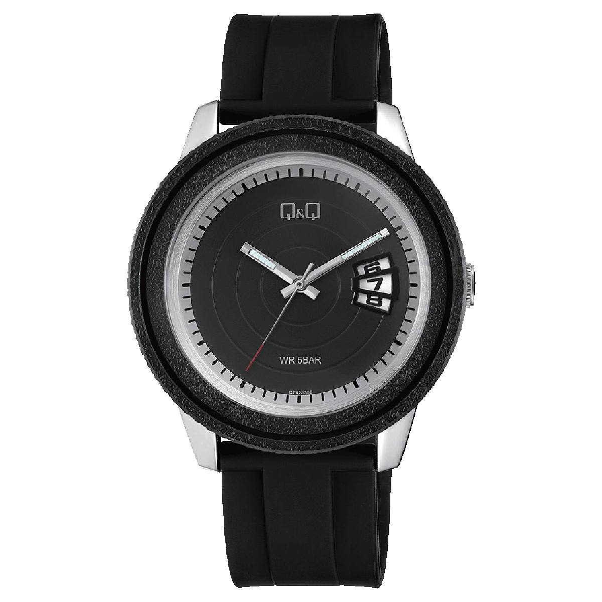QZ42J-RELOJ Q&Q P/PLASTICO CALENDARIO HOMBRE-308Y