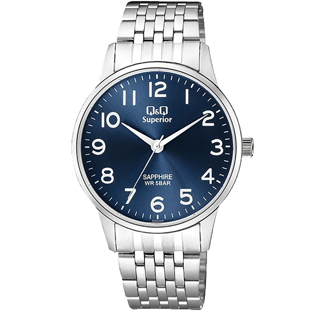 S280J-RELOJ Q&Q SUPERIOR ACERO 100% HOMBRE-205Y