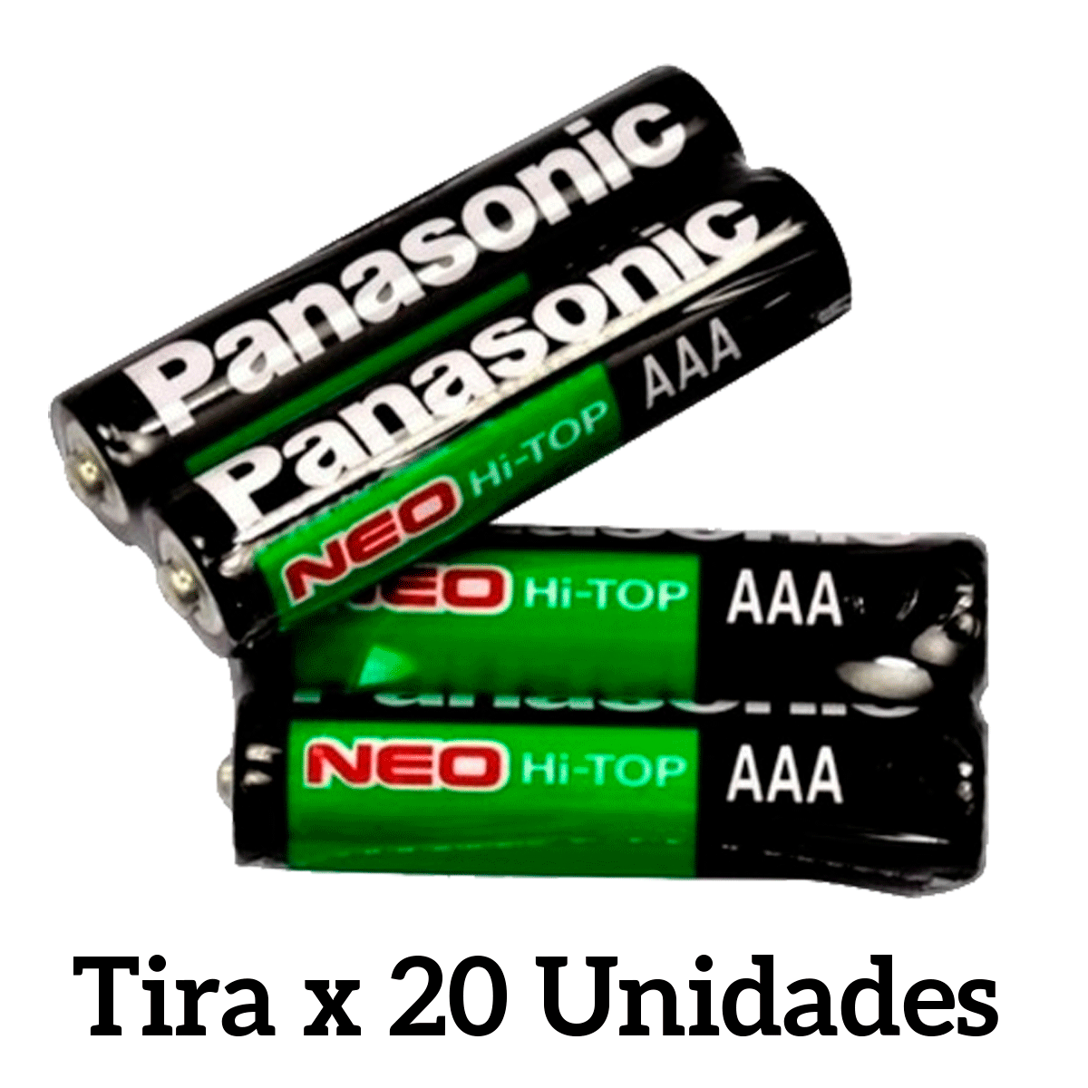 UM4-SHTE-BATERIA PANASONIC AAA CARBON TIRA X 20