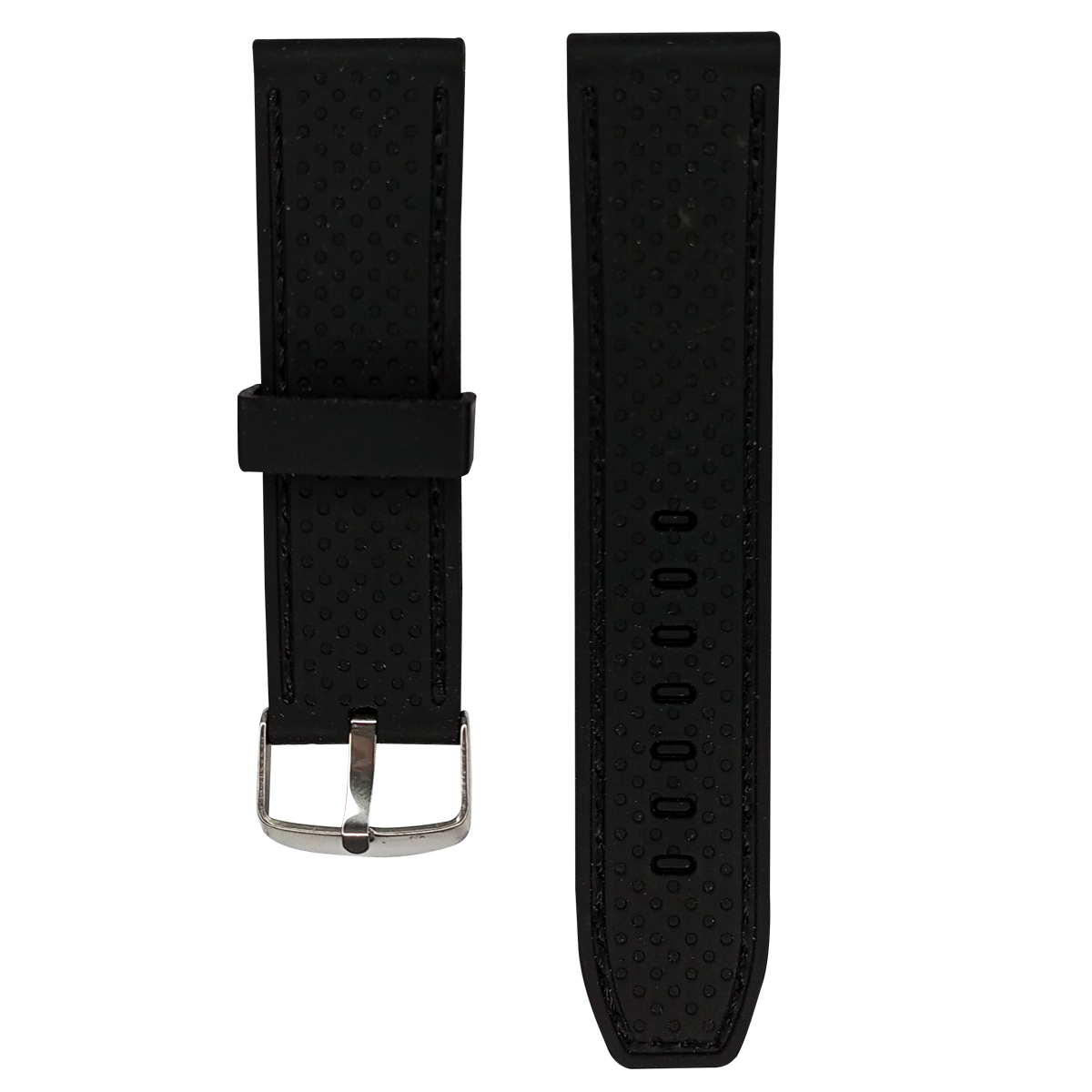 1191SK.20.101-PULSO SILICONA NEGRO COSIDA #20