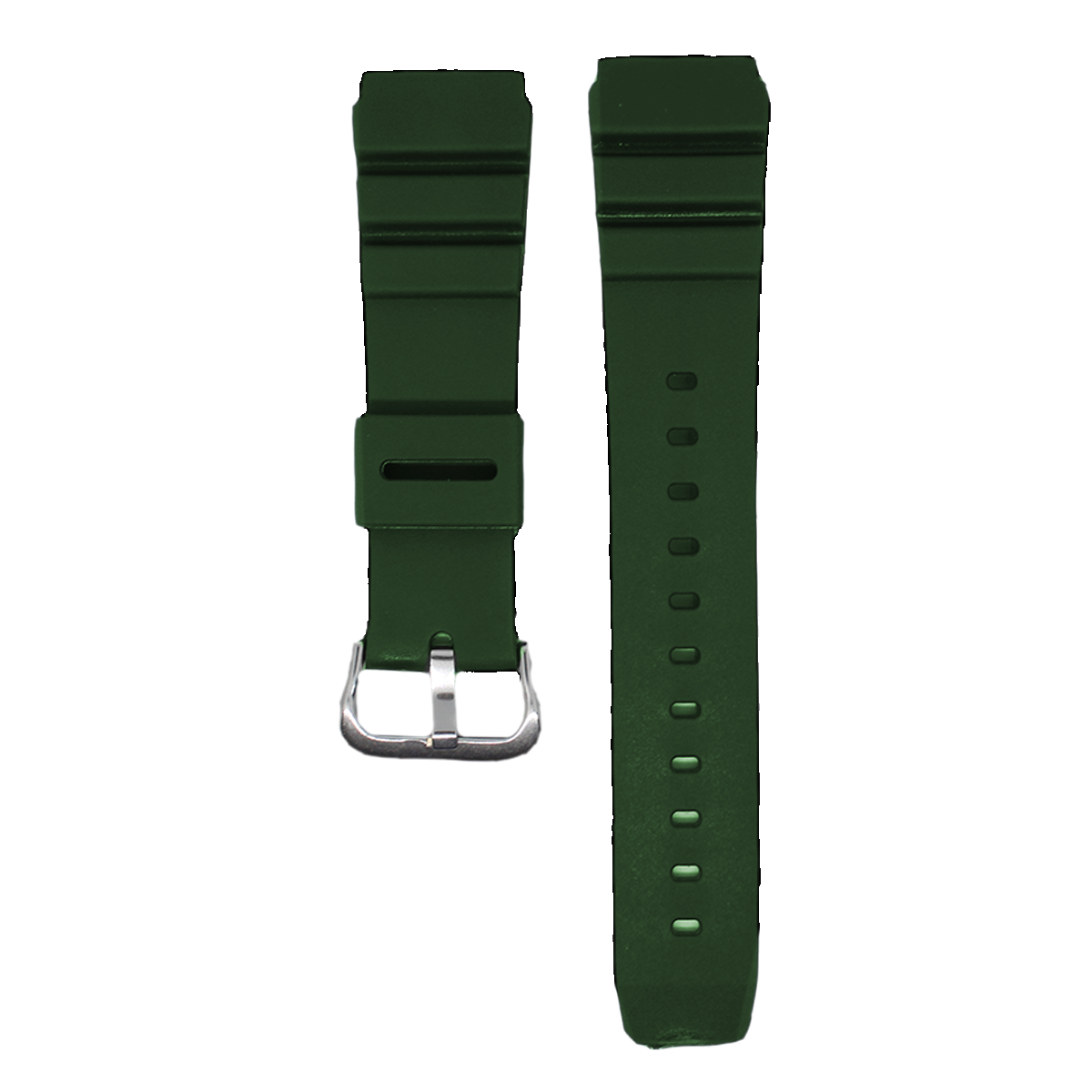 200.18.11-PULSO PU PARA CASIO G-SHOCK VERD. M#18