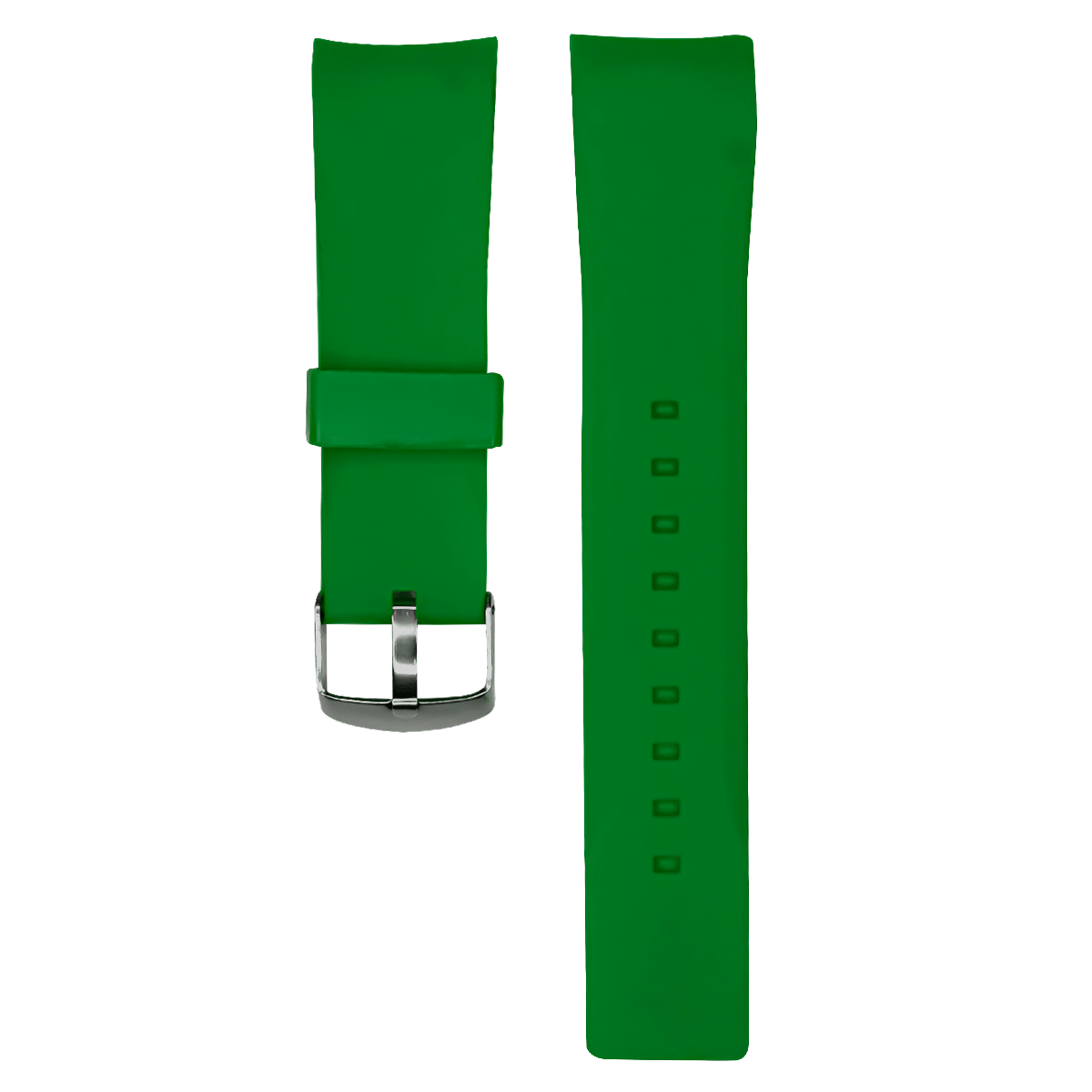 2169.22.11-PULSO SILICONA MEDIA LUNA VERDE #22