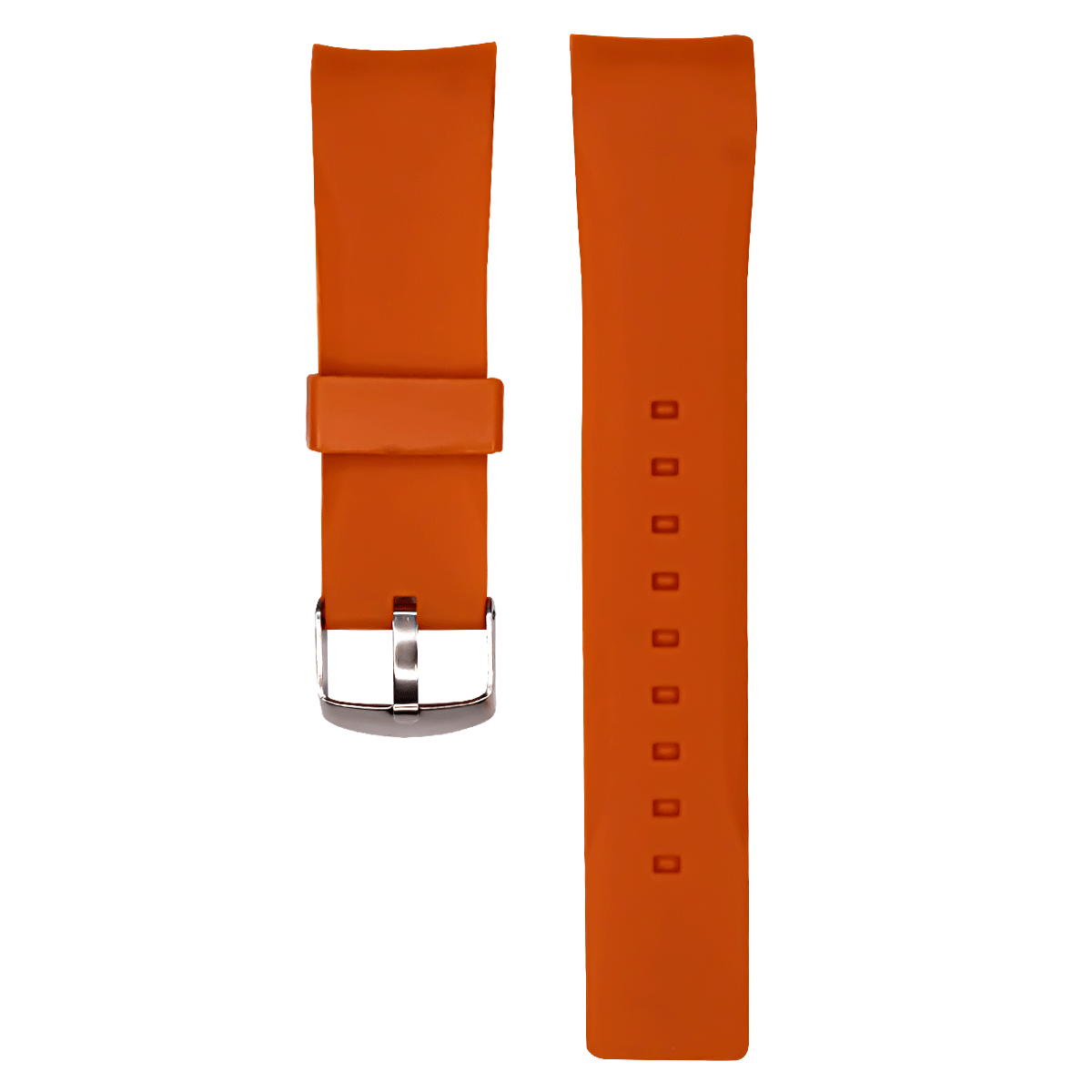 2169.22.19-PULSO SILICONA MEDIA LUNA NARANJA #22