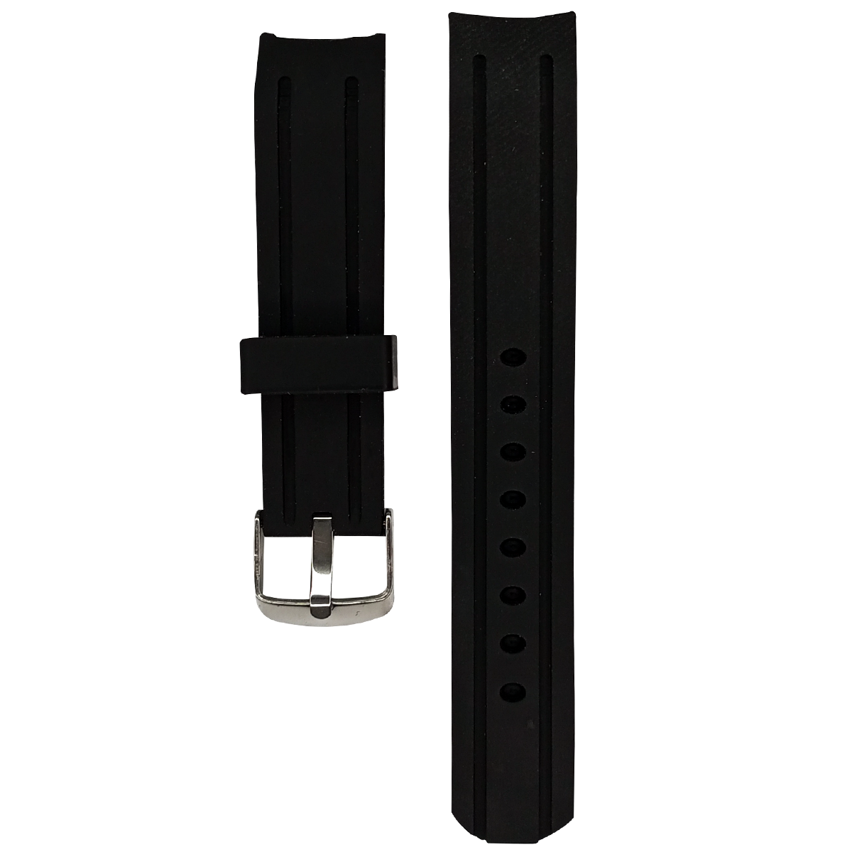 2308.18.1-PULSO SILICONA MEDIA LUNA NEGRA #18