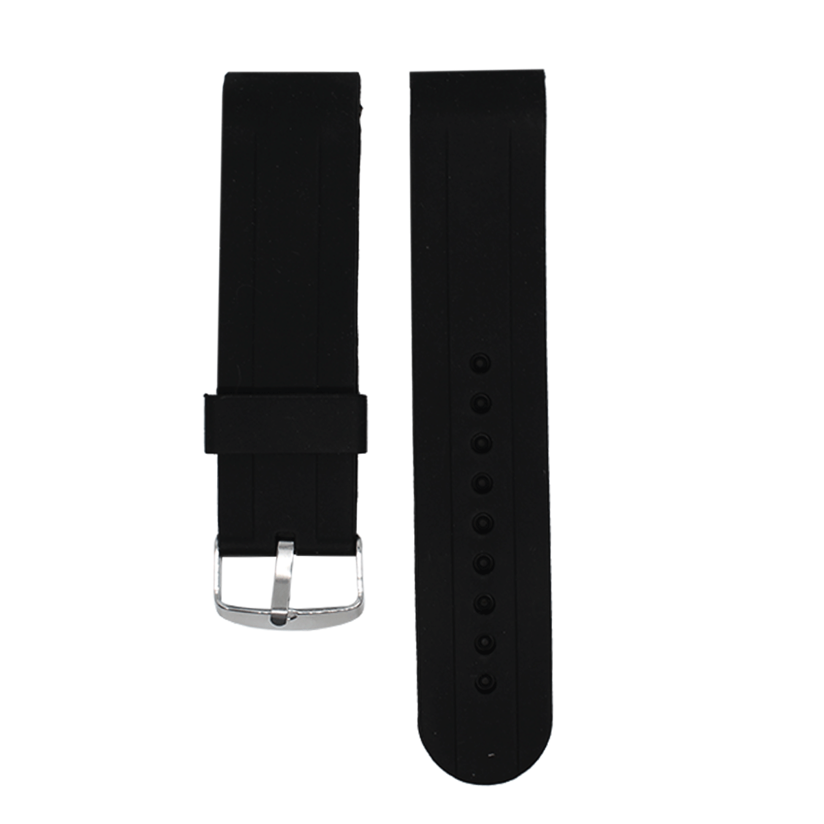 2332.24.1-PULSO SILICONA PLANO NEGRO #24