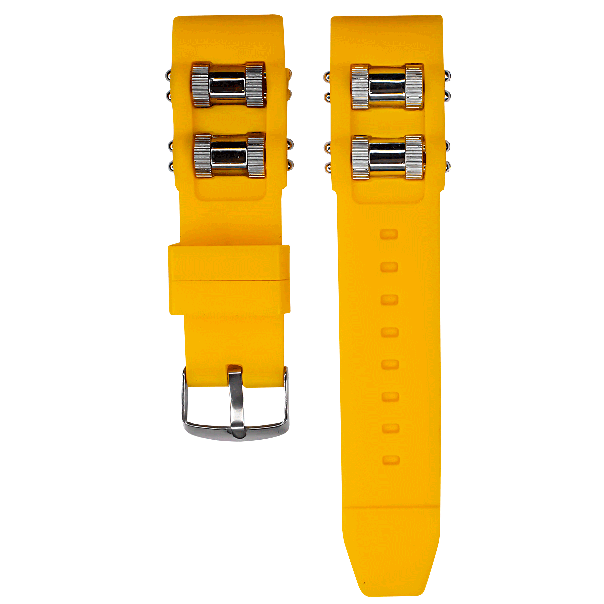 2346AS.22.10-PULSO SILICONA AMARILLO APLIQUE PLAT #22