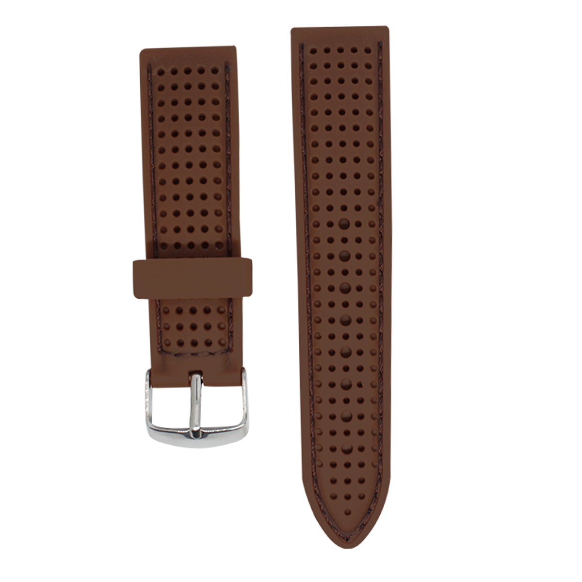 2347.18.202-PULSO SILICONA CAFE COSIDO H/CAFE#18