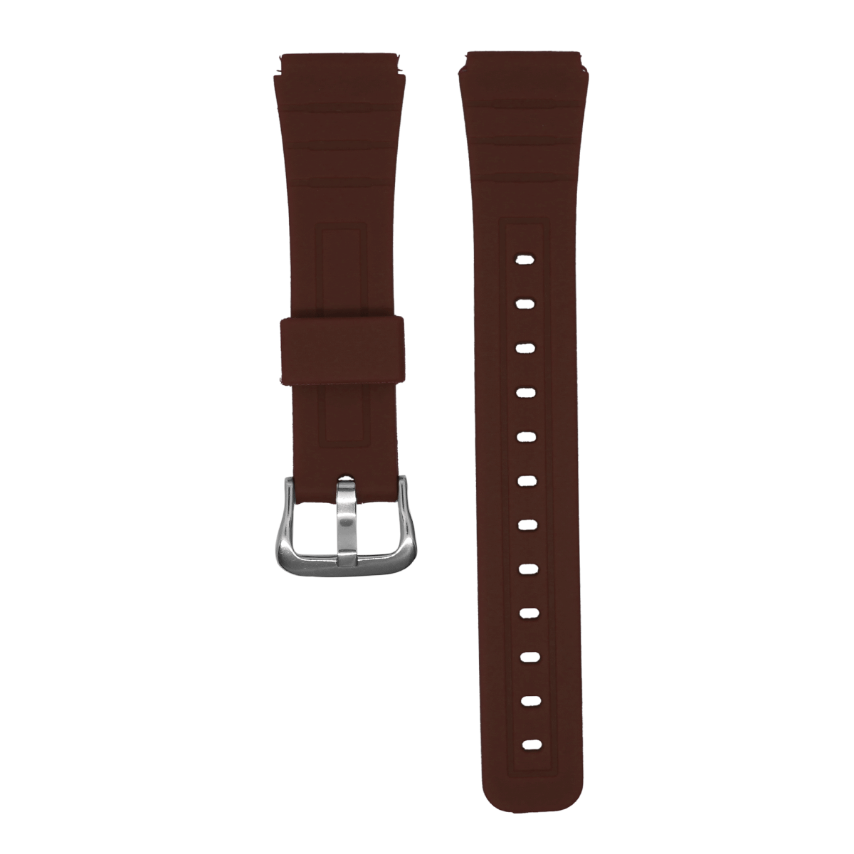 283S.12.2-PULSO PU F-91 HEBILLA ACERO MARRON #12