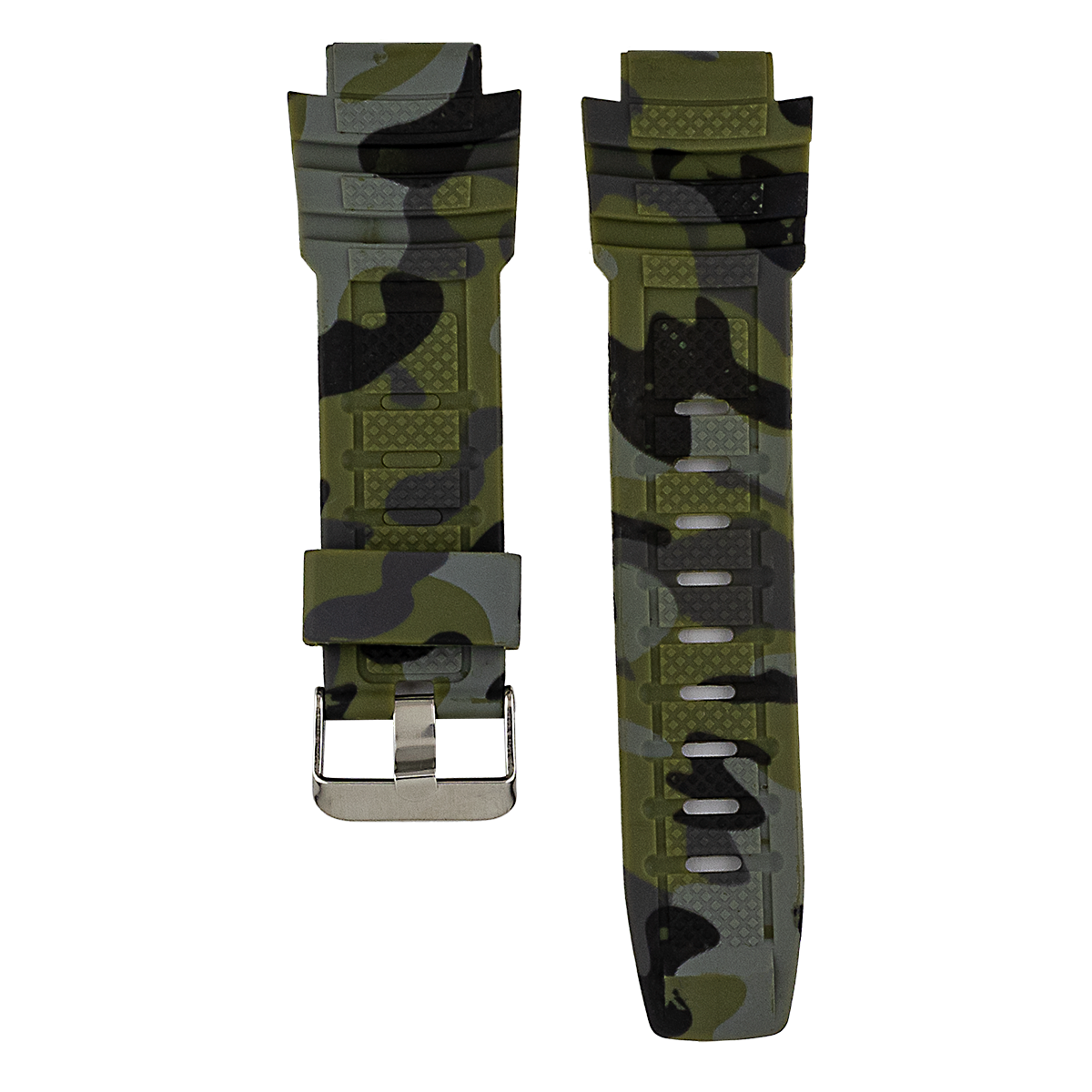 PU PARA G-SHOCK VERDE CAMUFLADA