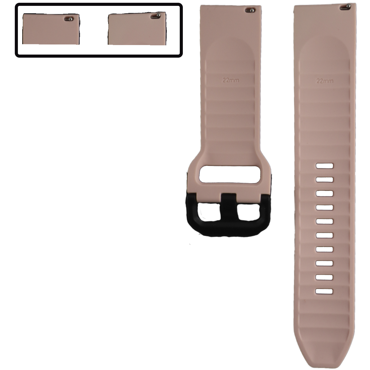 403BK.22.14D-PULSO SILICONA ANTI-POLVO ROSADO FUERTE