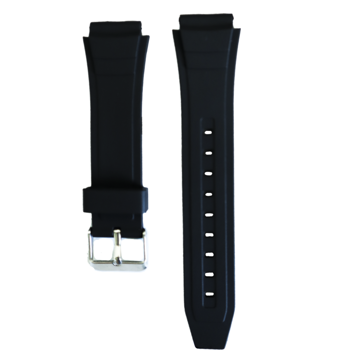 5480SP.18.1-PULSO PU NEGRO HEBILLA METAL #18