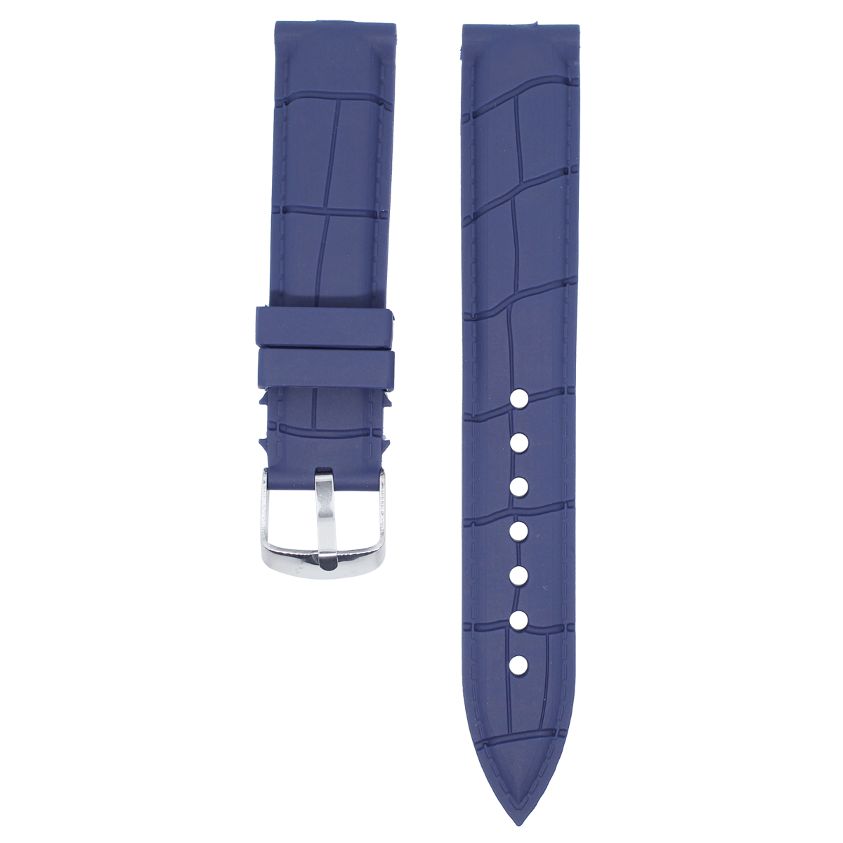 5532S.12.16-PULSO PU GRABADO CULEBRA AZUL OSCUR # 12