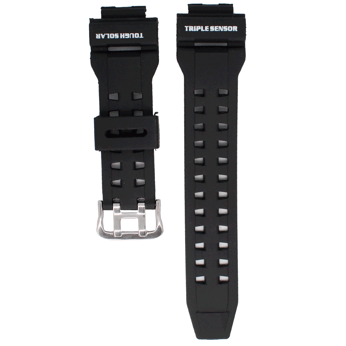 5573S.18.1L-PULSO PU NEGRA CON LETRAS #18