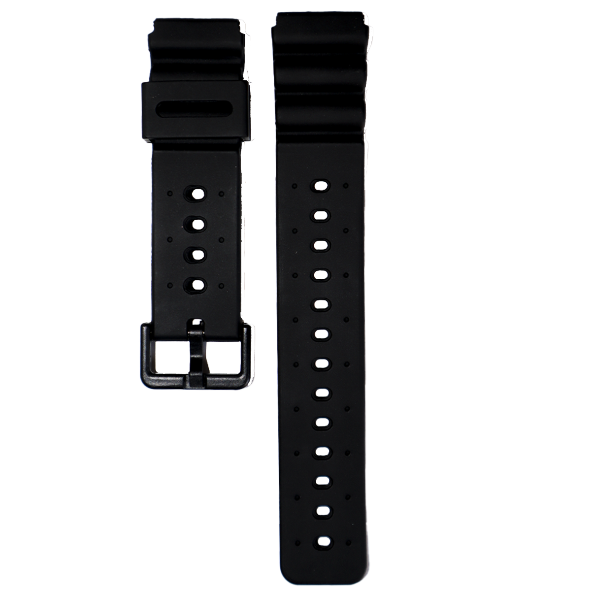 5609P.20.1-PULSO PU NEGRO HEBILLA PLASTICA #20