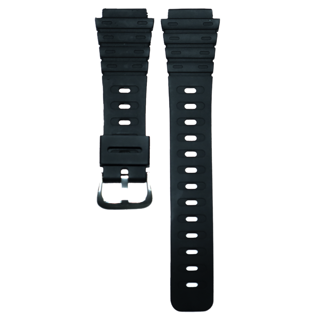 5641SP.20.1-PULSO PU NEGRO HEBILLA METAL #20