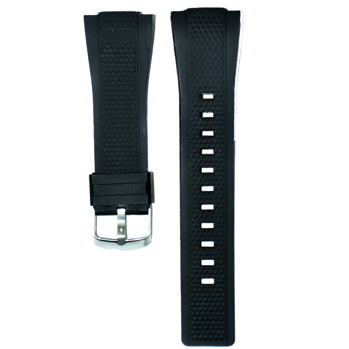 5677SP.16.1-PULSO PU NEGRO HEBILLA METAL #16