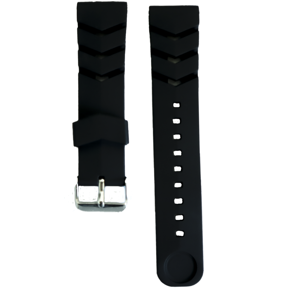 5695SP.22.1-PULSO PU NEGRO HEBILLA METAL #22