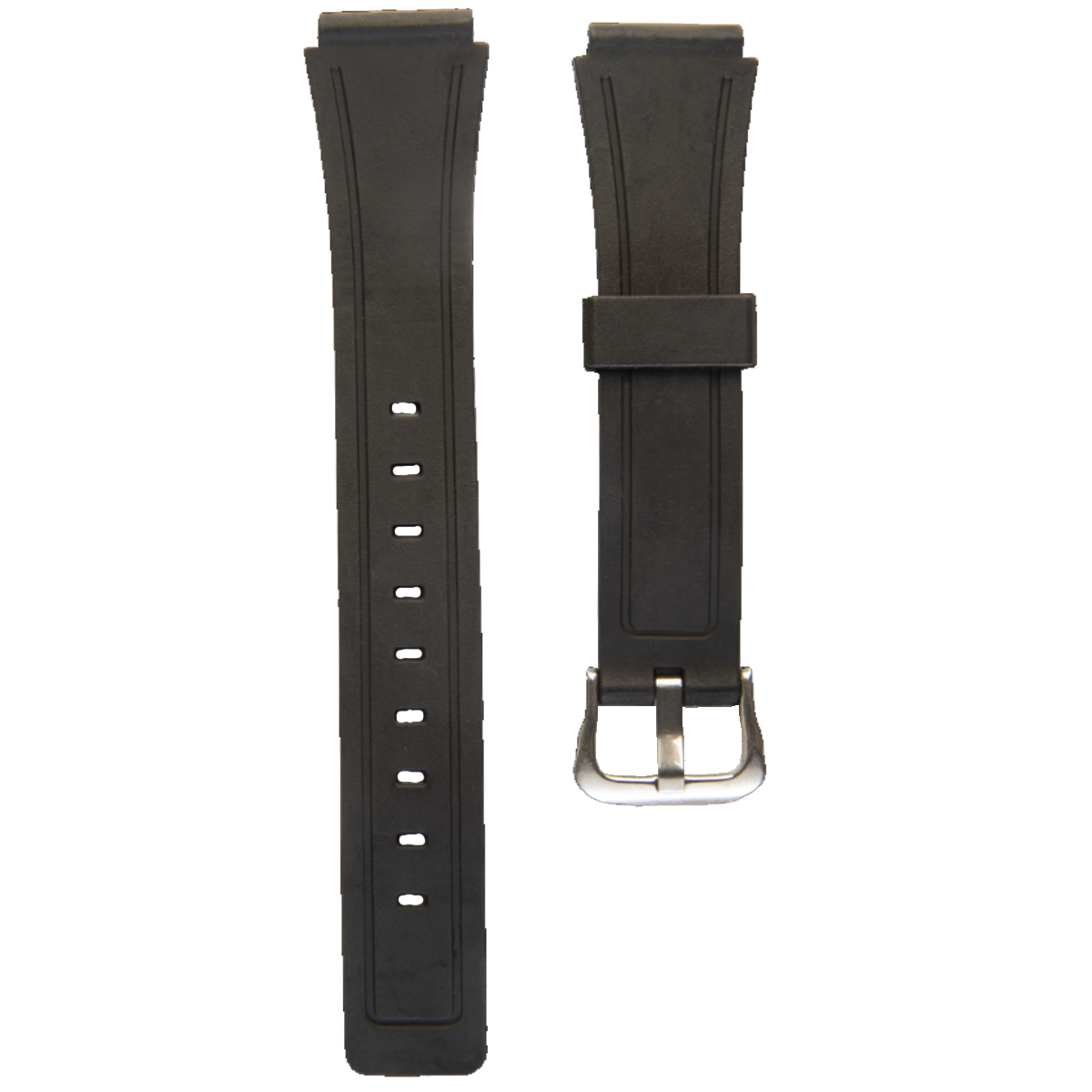 8828SP.12.1-PULSO PVC NEGRO HEBILLA METAL #12