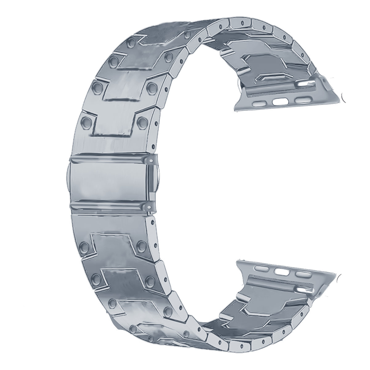 FA7.22X35-PULSO ACERO GRIS #22X35 MM