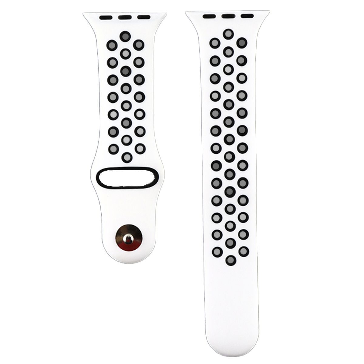 GJ01.33.2201-PULSO SILICONA SMART WATCH BLANCO NEGRO