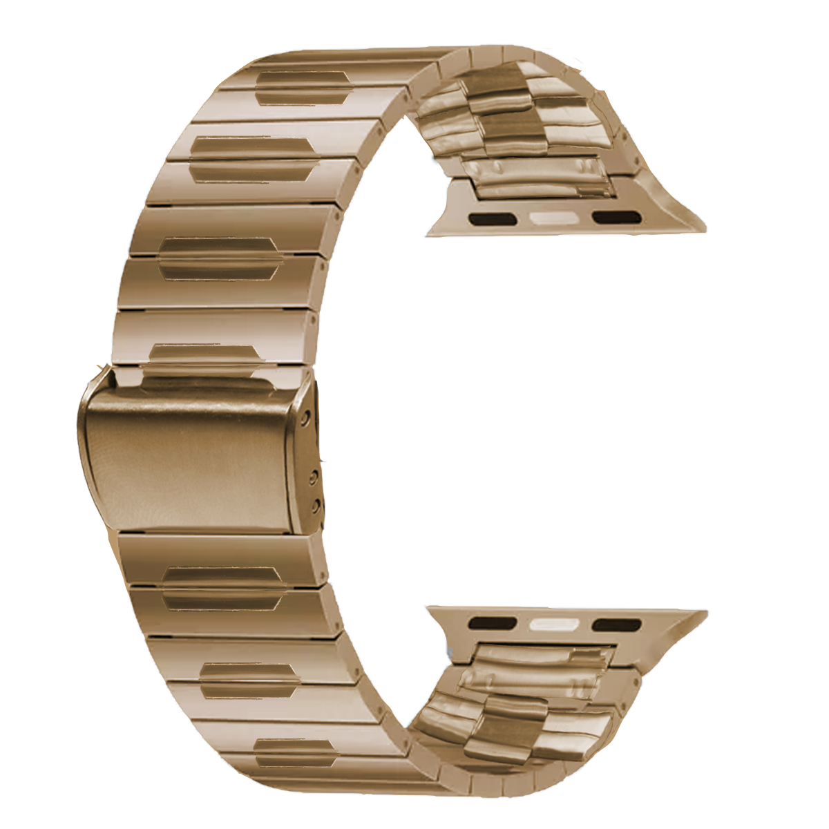 HWG.22X35-PULSO ACERO DORAADO # 22X35 MM