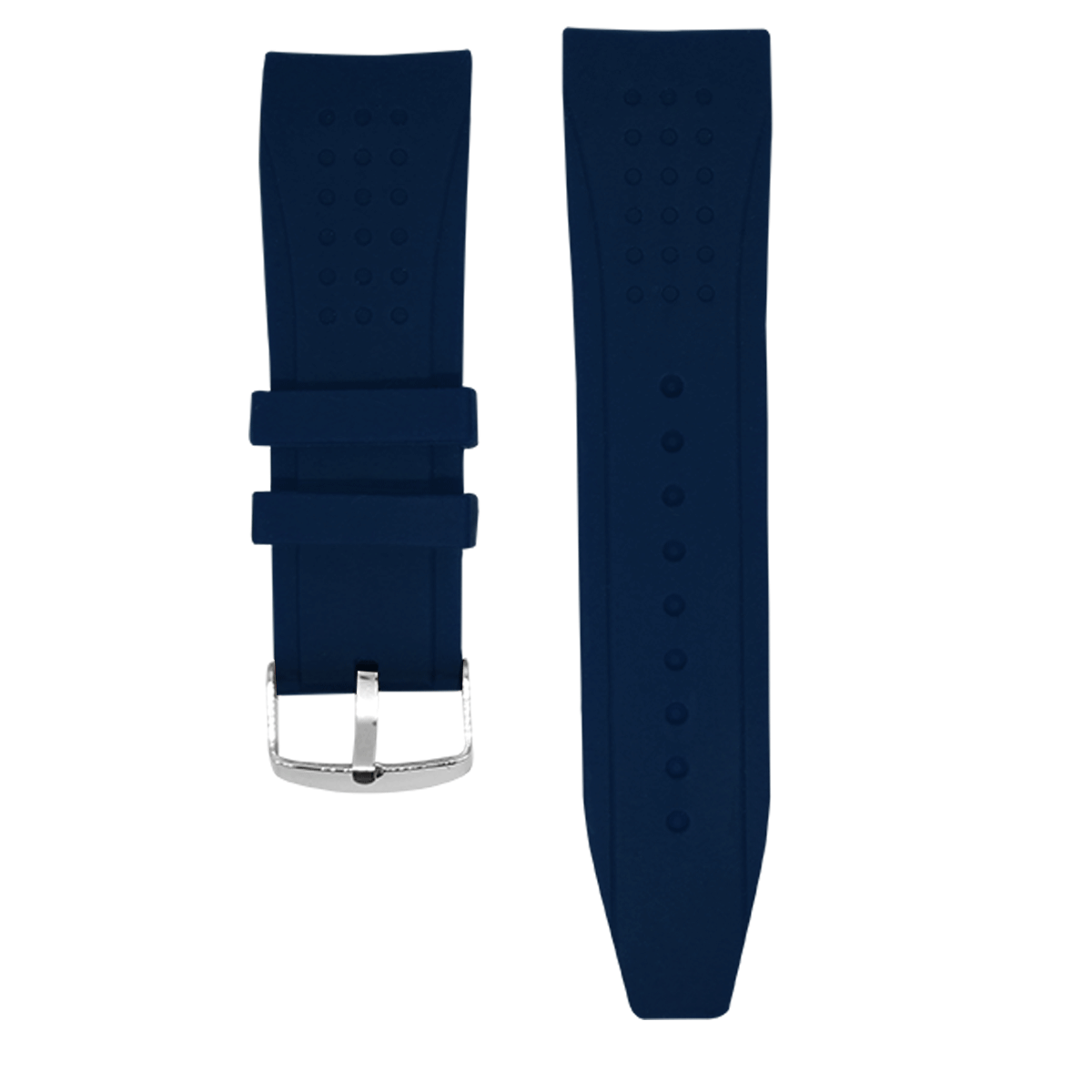 K003.26.16-PULSO SILICONA AZUL M/LUNA ENTRA #26