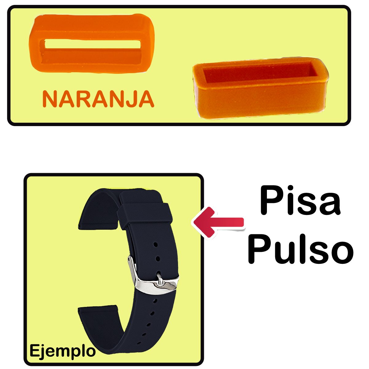 K005.18.19-PISA PULSO SILICONA NARANJA #18