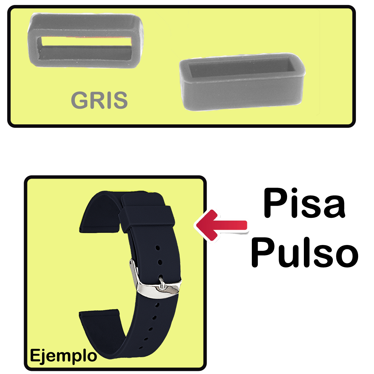 K005.18.7-PISA PULSO SILICONA GRIS #18