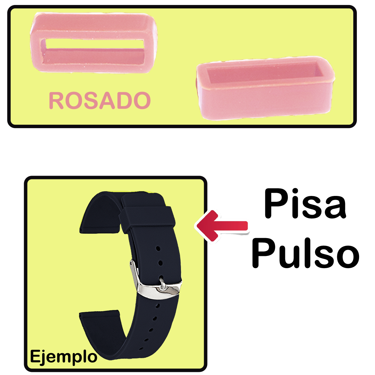 K005.18.D14-PISA PULSO SILICONA ROSADO FUERTE #18