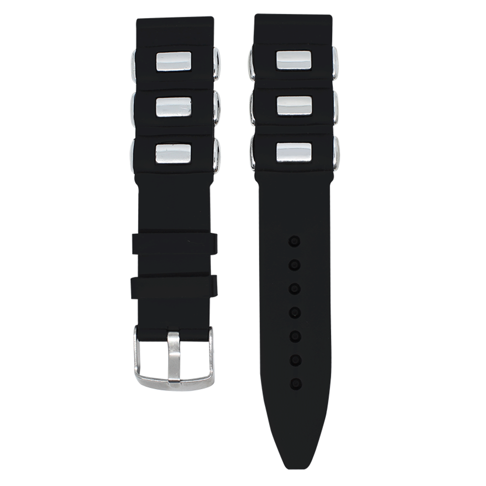 MS01.20.1-PULSO PEGASO SILICONA NEGRO #20