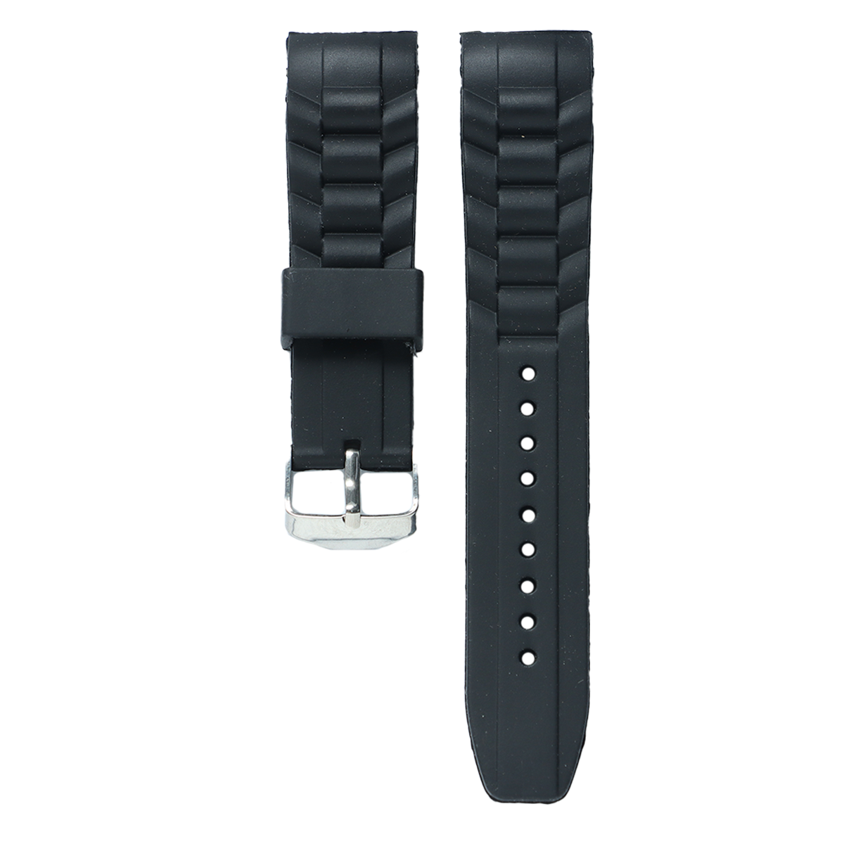 MS03TC.22.1-PULSOS SILICONA MEDIA LUNA NEGRO #22