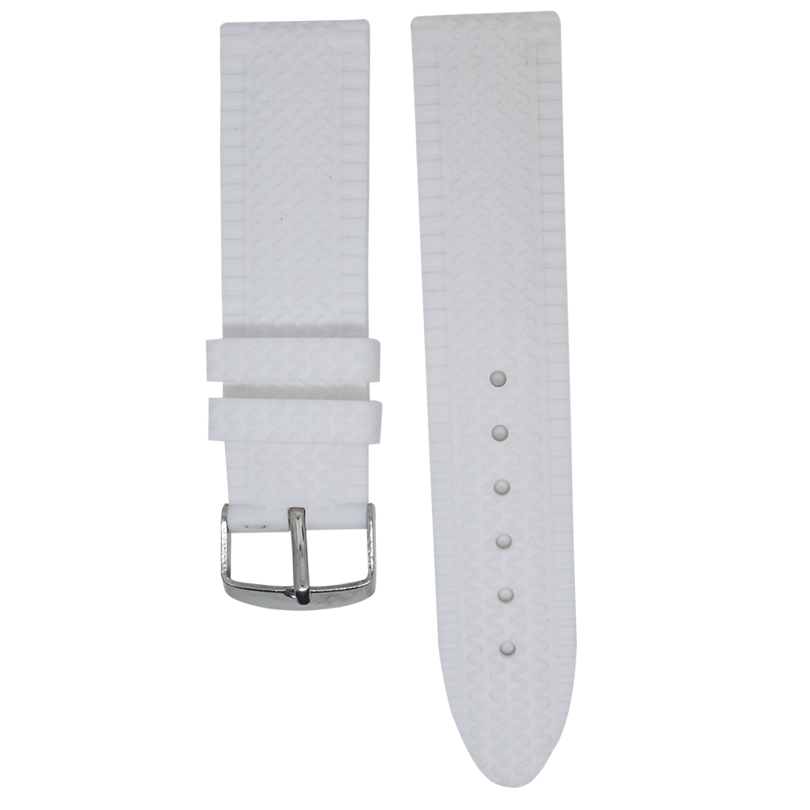 MS06.22.22-PULSO PEGASO SILICONA BLANCO #22