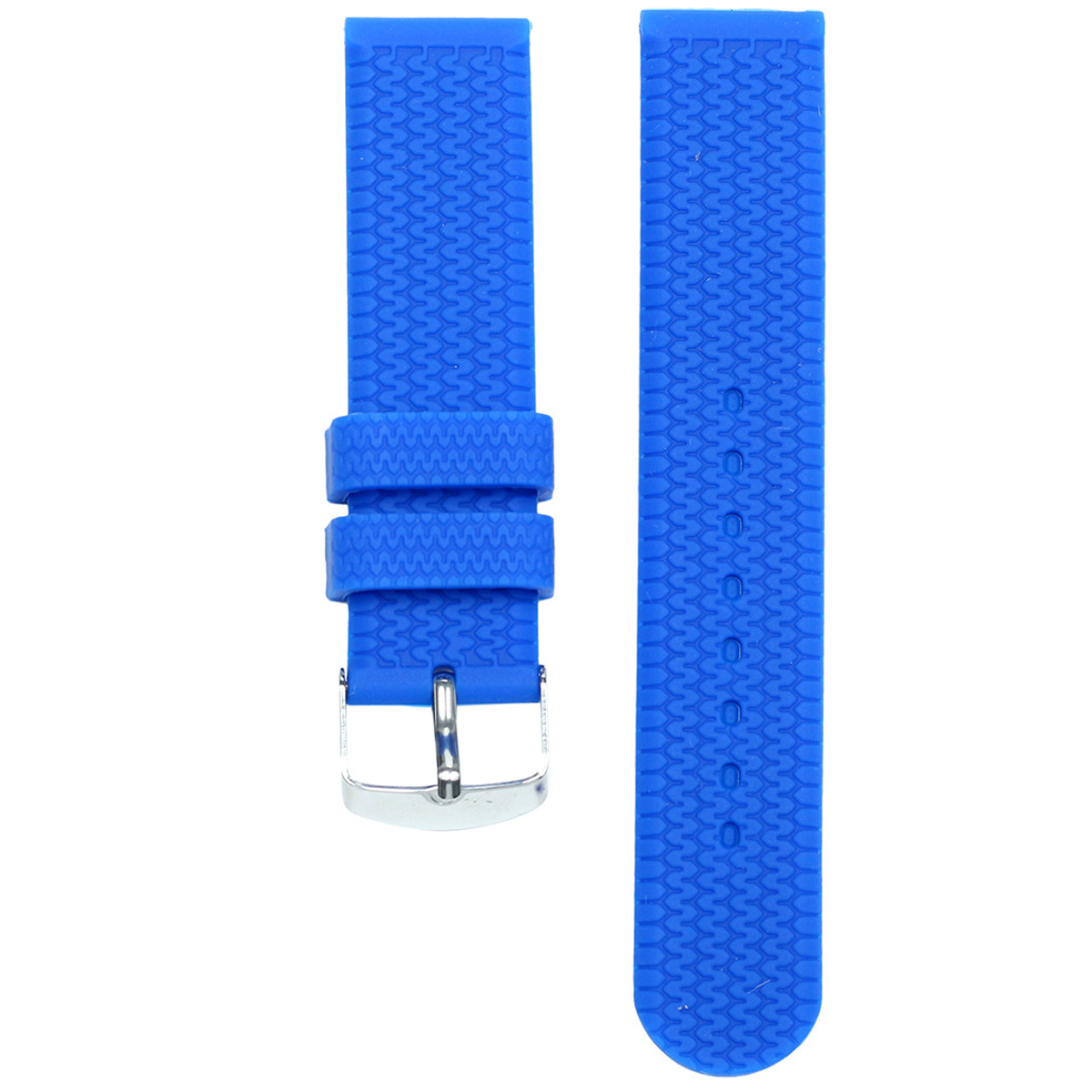 MS06B.20.13-PULSO SILICONA PLANO AZUL REY #20