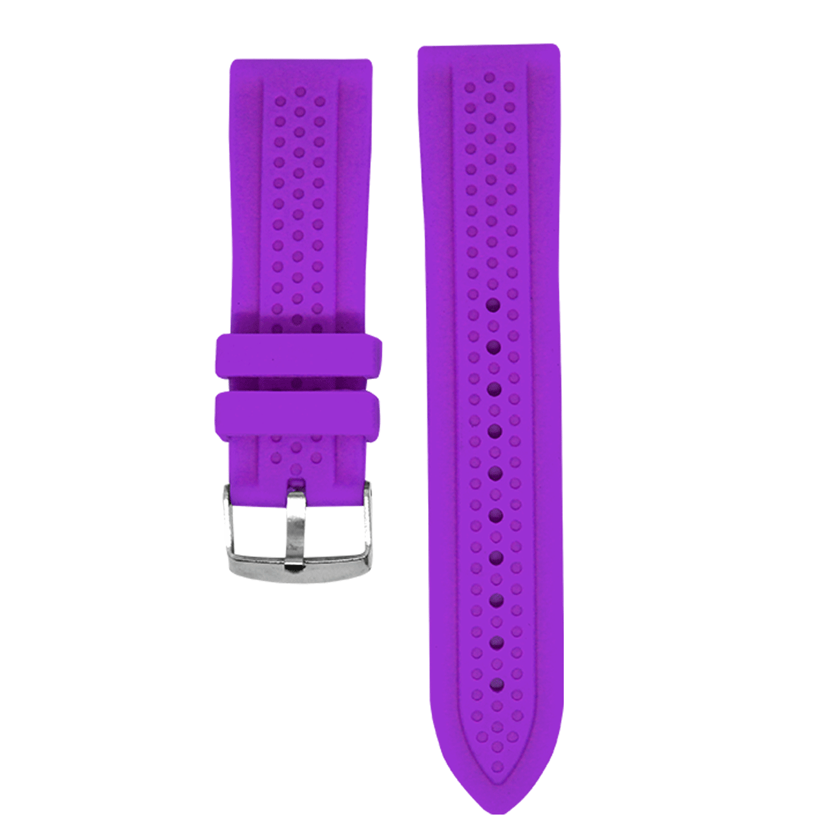 MS21.26.15-PULSO SILICONA MORADA #26