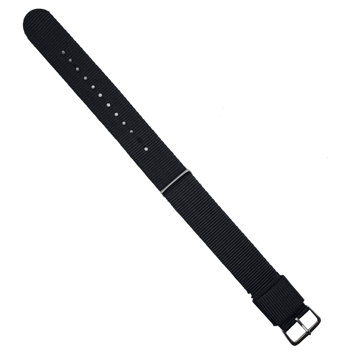 NL345.18.1-PULSO NYLON ENTERIZO NEGRO #18