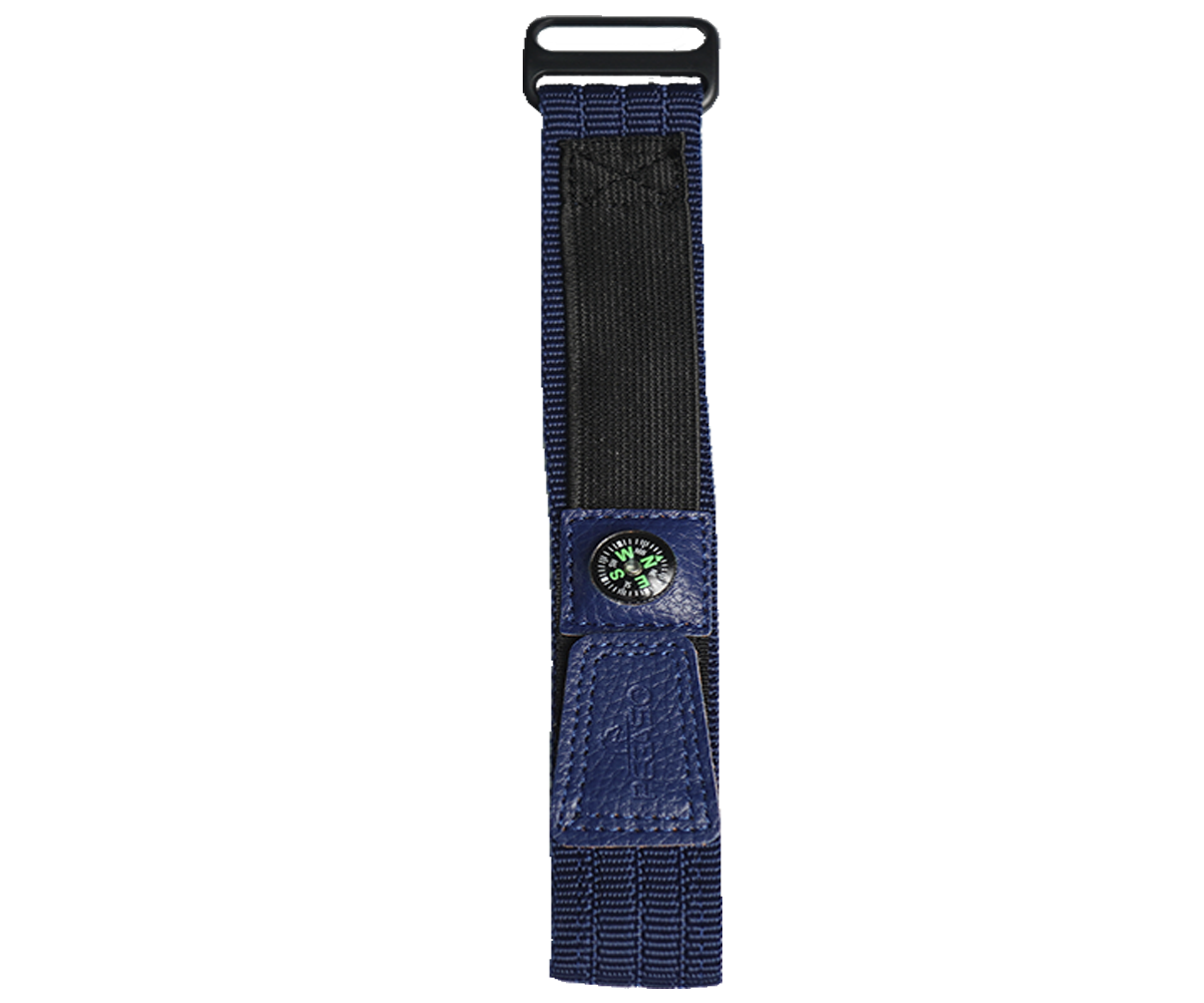 NL346.20.1616-PULSO NYLON ADHESIVO AZUL O BRUJULA #20