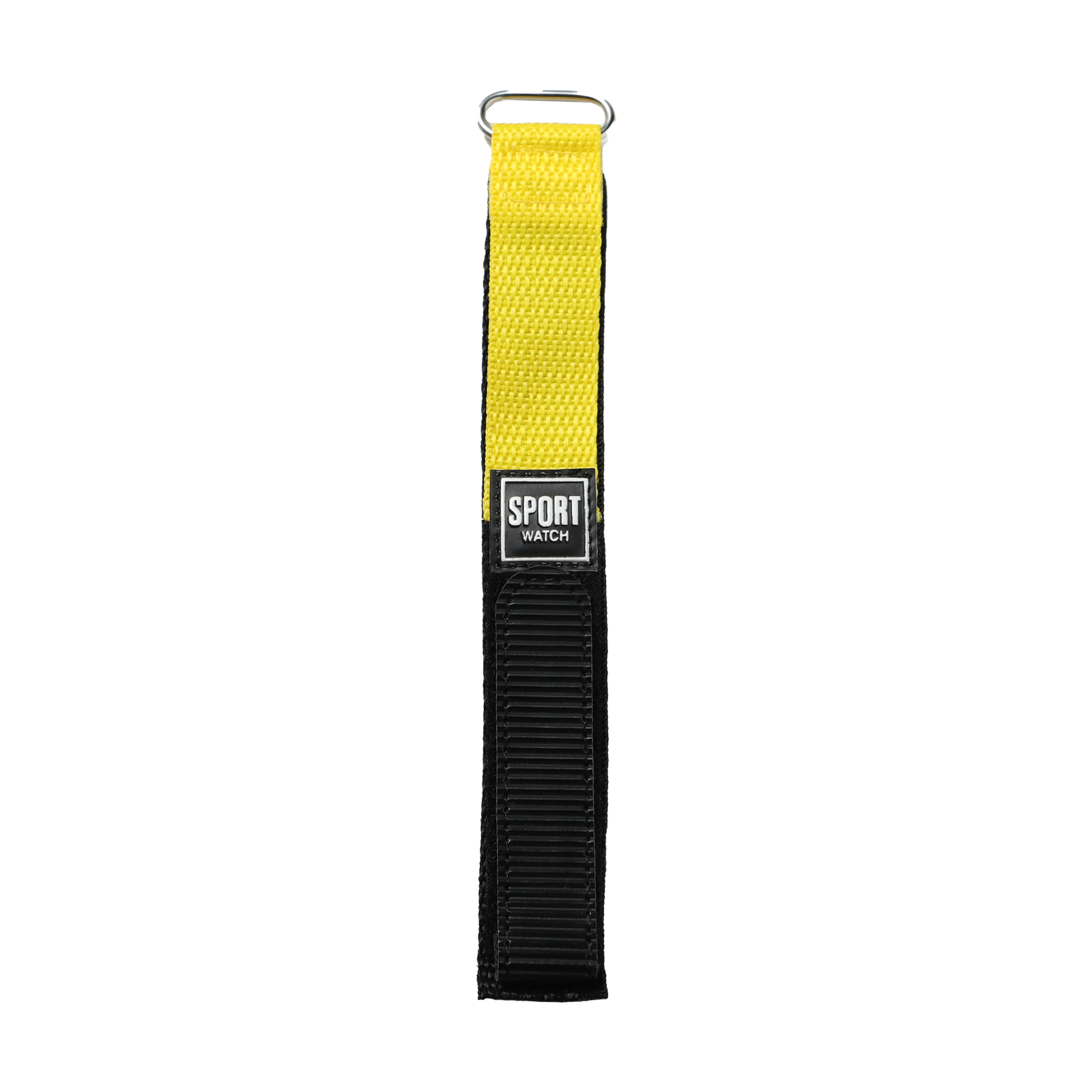 NL446S.20.110-PULSO NILON ADHESIVO NEGRO/AMARILLO #20