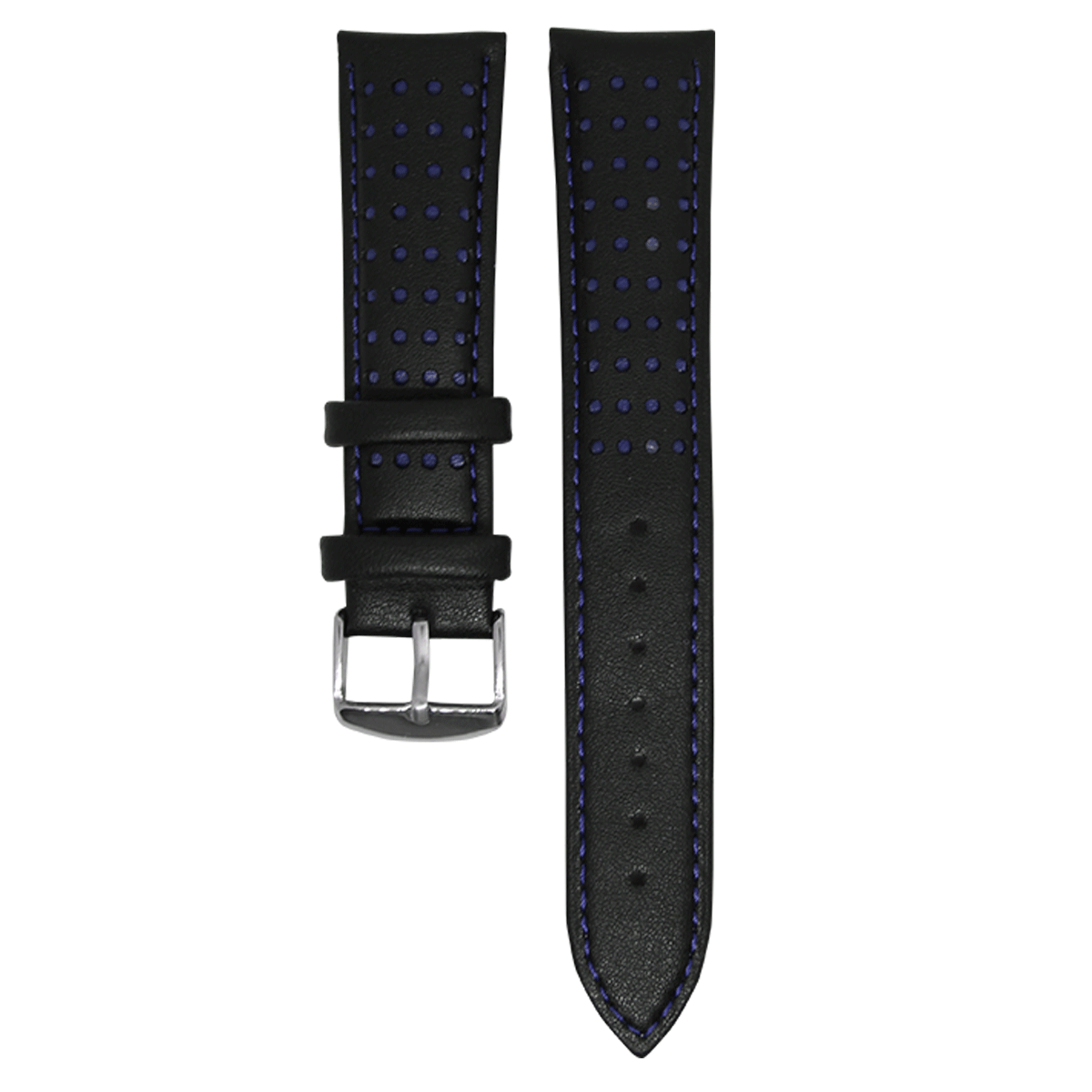 P003S.20.116-PULSO PEGASO PERF. CUERO NEGRO H.AZUL#20