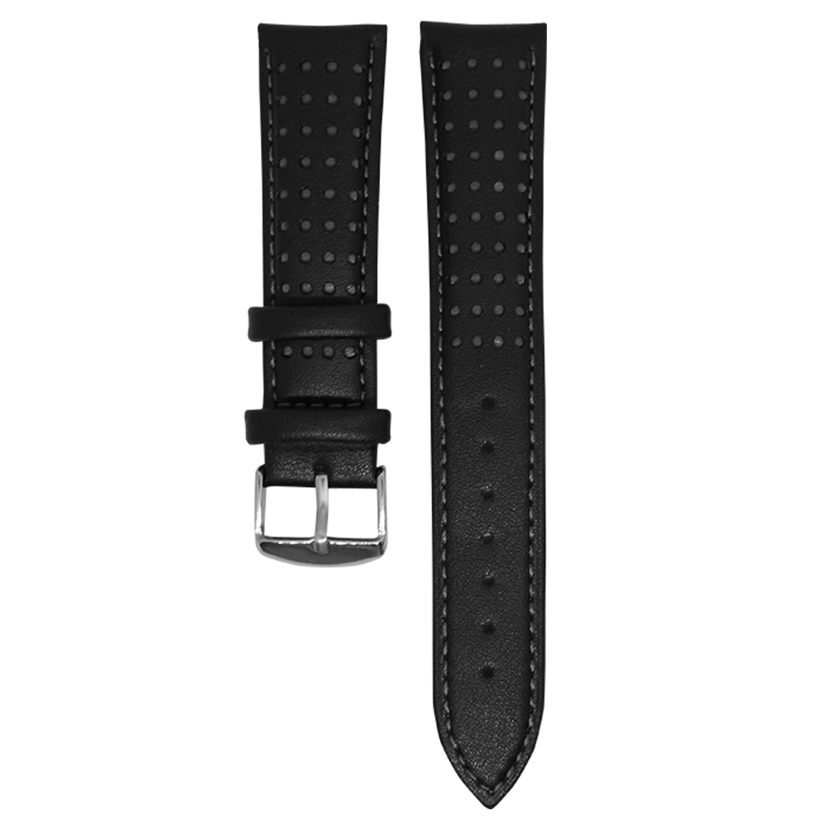 P003S.20.122-PULSO PEGASO PERF. CUERO NEGRO H.BLAN#20