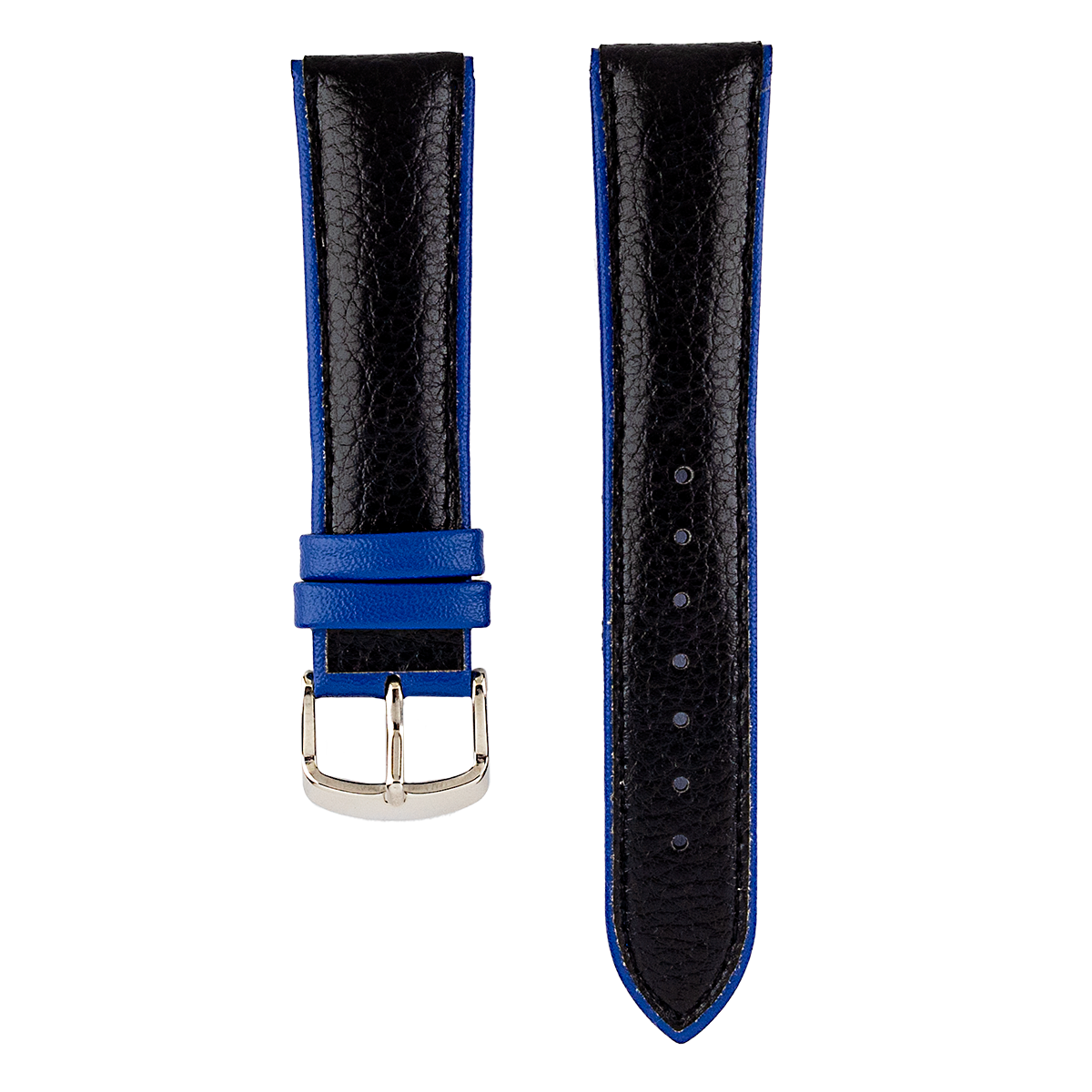 P004S.20.116-PULSO PEGASO CUERO NEGRO AZUL #20