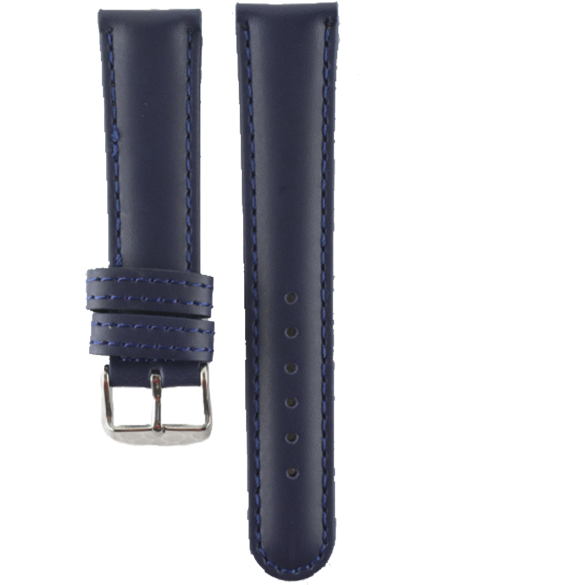 P025SC.16.1616-PULSO PEGASO CUERO AZUL PISA PULSO ANCHO HILO AZUL #16