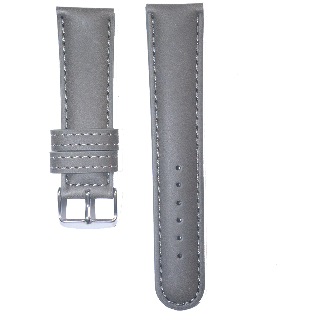 P025SC.14.707-PULSO PEGASO CUERO GRIS PISA PULSO ANCHO HILO GRIS#14