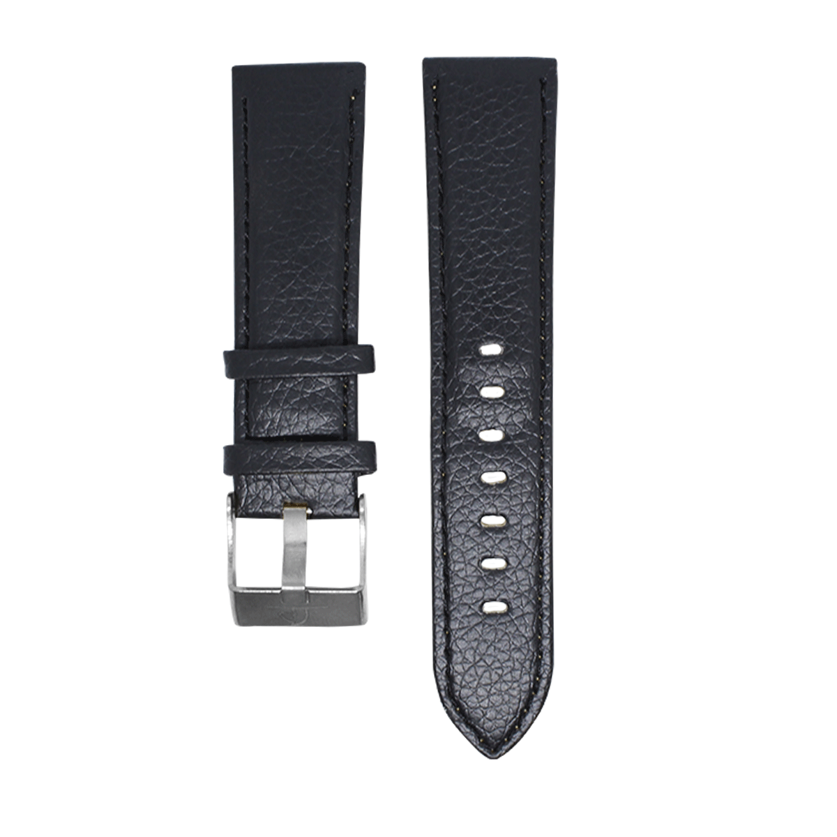 P035S.20.101-PULSO PEGASO CUERO ABOLLONADO NEGRO HEB/PT. #20