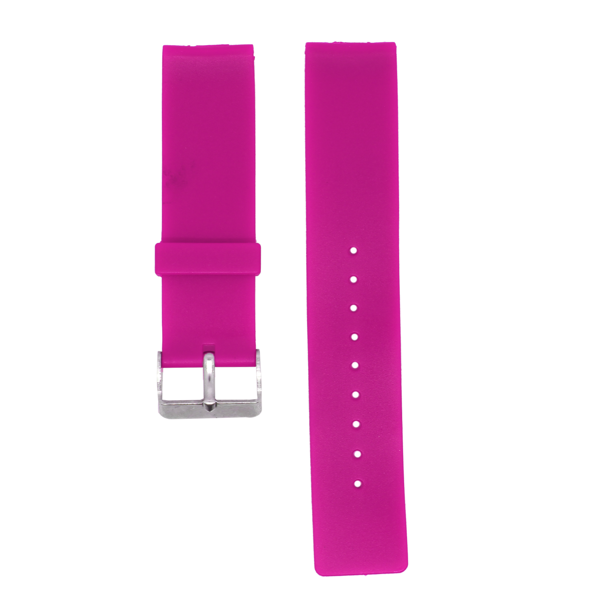 P1148.12.12-PULSO PVC FUCSIA PLANO HEBILLA MET#12