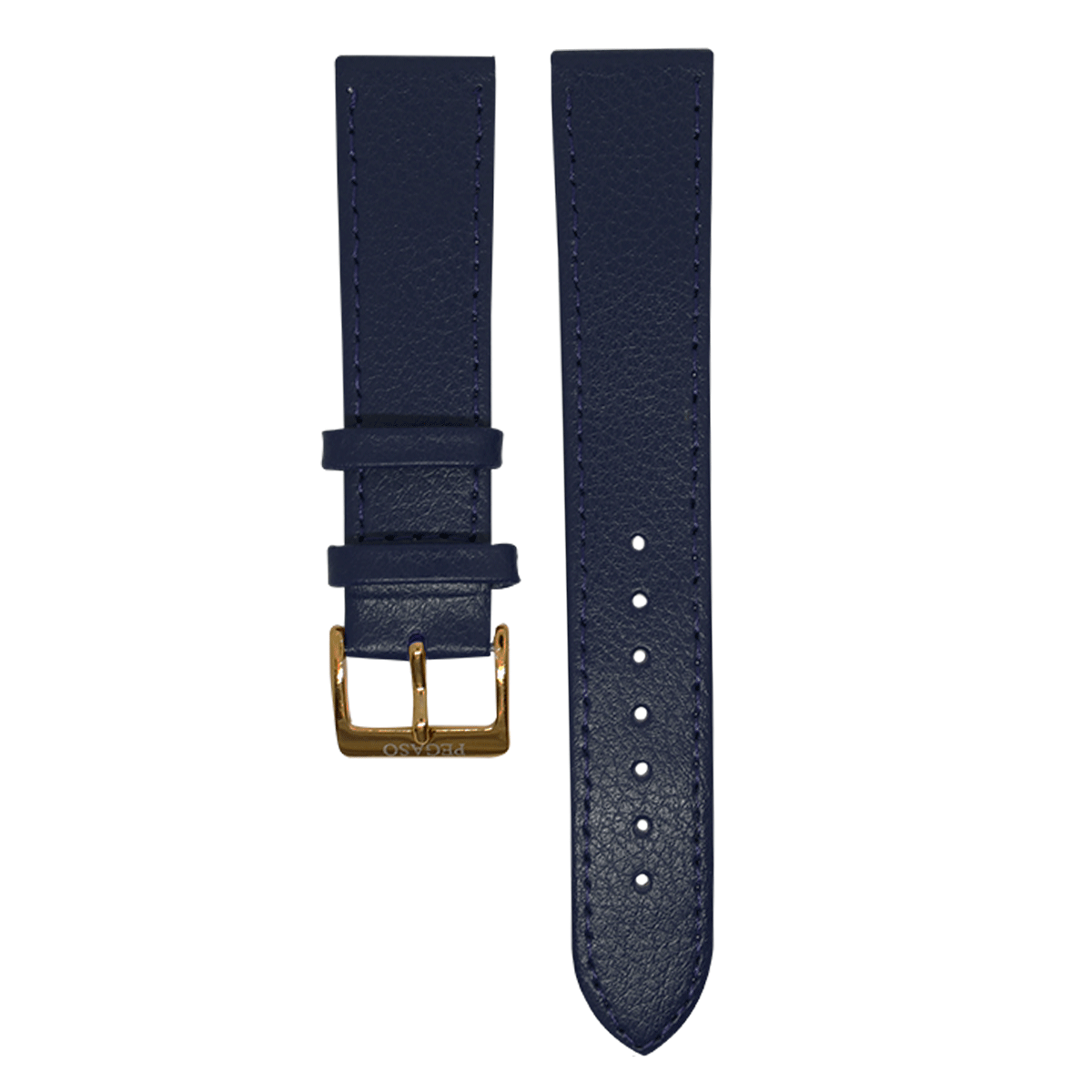 P138G.8.16-PULSO CUERO PEGASO PLANO AZUL OSCURO #8