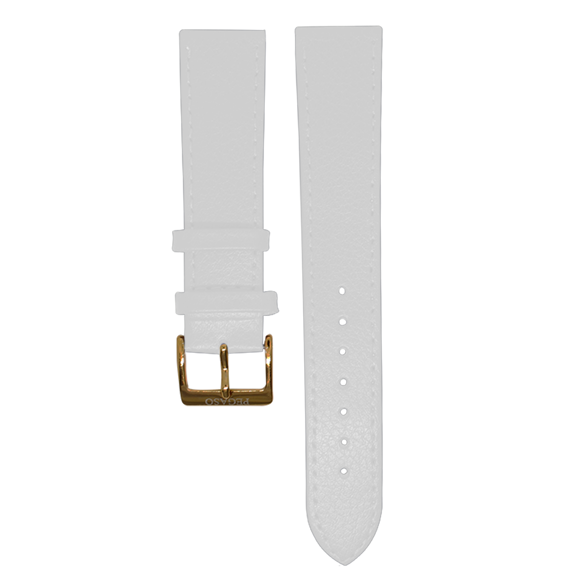 P138G.12.22-PULSO CUERO PEGASO PLANO BLANCA #12