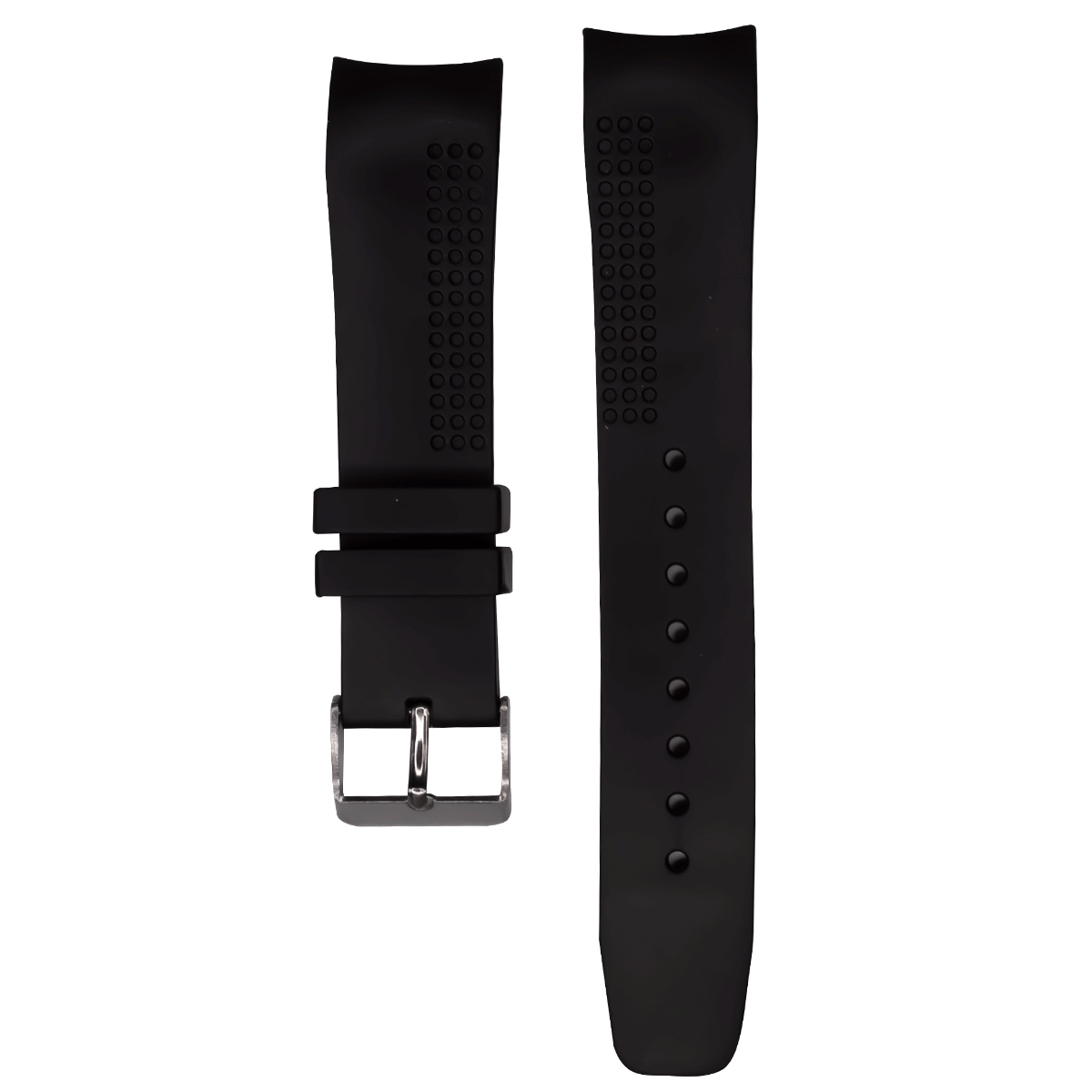 P2864S.22.1-PULSO PVC MEDIA LUNA HEBILLA METAL #22